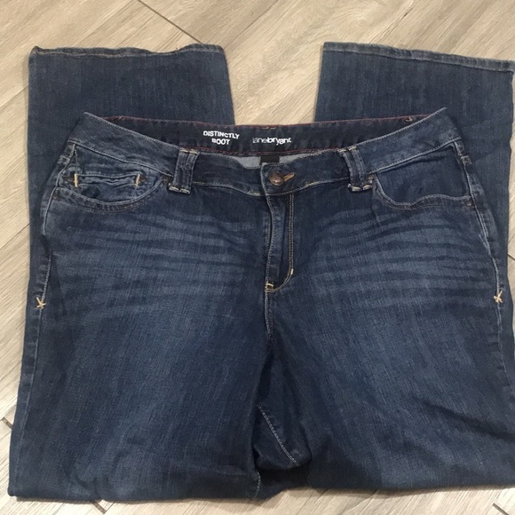 Lane Bryant DarkWash Distinctly Bootcut Jeans size 18 Moderately  Curvy - Picture 3 of 8